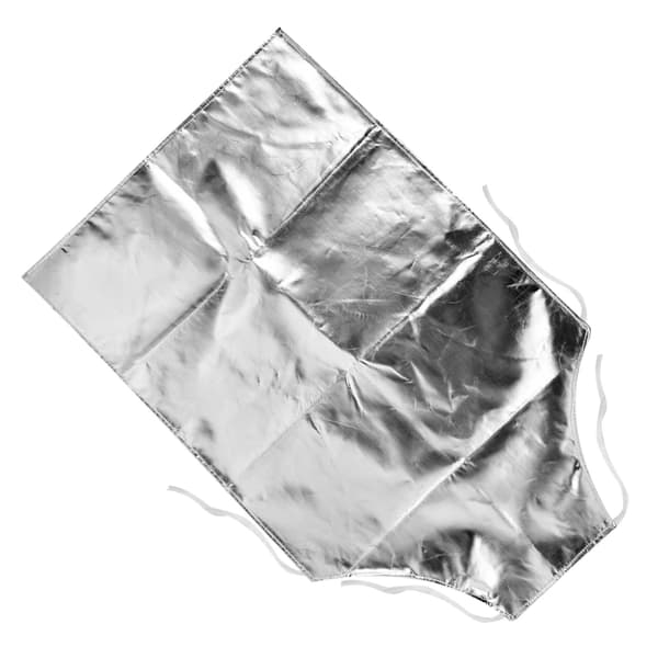 1000°C Varmebestandigt aluminiumsfolie forklæde Højtemperatur arbejdsforklæde