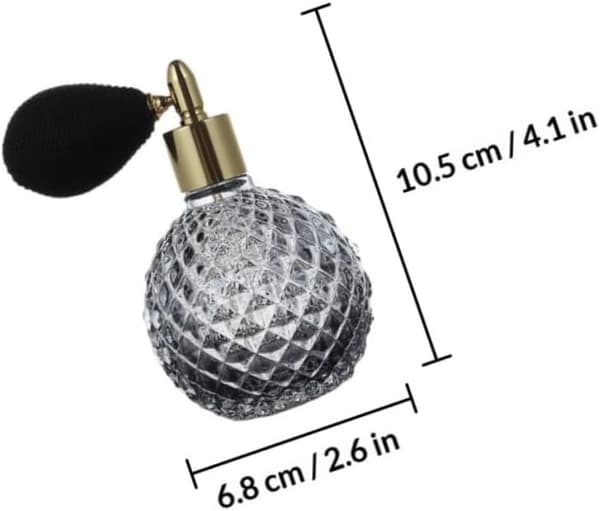 3-pakning 100 ml glassparfymeflasker Vintage påfyllbart sett