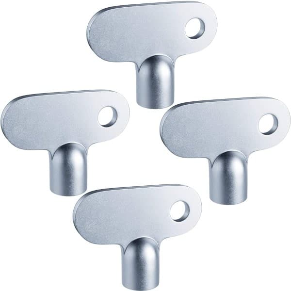 Radiatorrengöringsnyckel, 4-delad radiatorventil