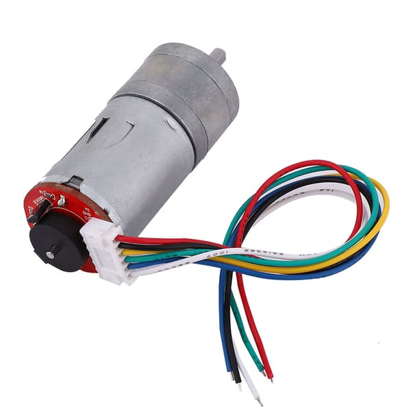 DIY-koder Reduksjonsmotor med monteringsbrakett 65mm hjulsett for Smartbil Robot DC12V(500RPM)