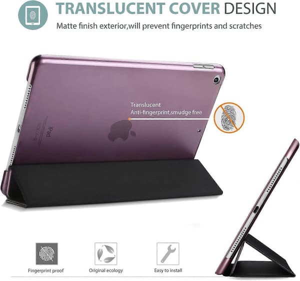 ProCase iPad 10.2 Case iPad 9th Gen Case, Slim Stand Hard Back Protective Smart Case for iPad 10.2 Inch, QWER126