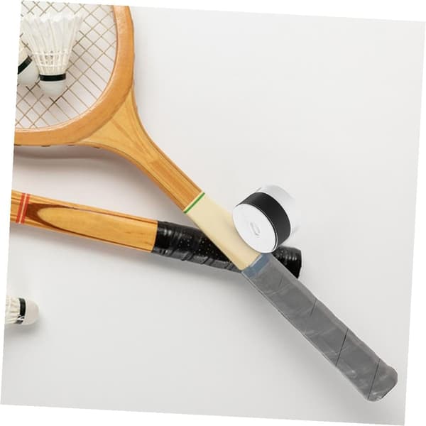 12 stk. hvide tennis- og badmintonovergreb Skridsikre overgreb Hurtigtørrende Elastisk Svedabsorberende greb