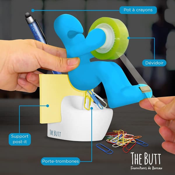 Dockingstation Kontormaterialer - Sjov Tape Dispenser - Fun and Co