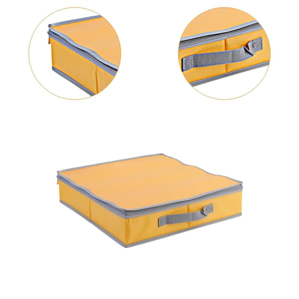 Simhoa Sandpit Foldable Non-woven Fabric Large with Lid Outdoor Sturdy Accessory