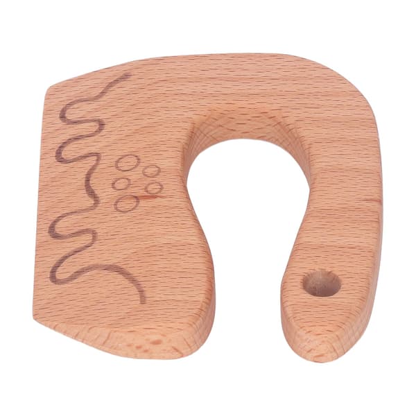 Trekniv for barn, sikker hakker for å kutte kjøkkenleketøy for barn 2-8 år bøk (dinosaur)