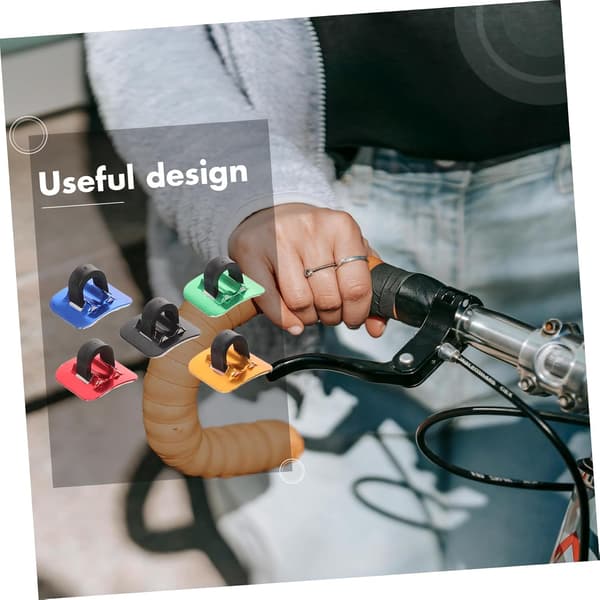 5-delte cykelbremsekabelguider til rammekabelfiksering