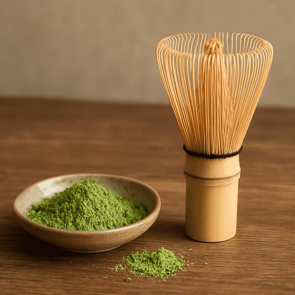 Japansk Matcha-si - 100-tands bambusbørste bamboo brush