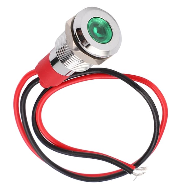 Waterproof LED Indicator Light Industrial Control Components 10mm 3-6VDC