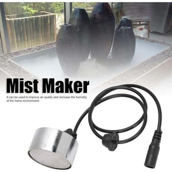 Dimmesprøyte, minihagefontene i sinklegering, tilbehør til innendørs og utendørs fontener, 4,64 mm