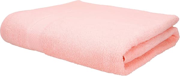 XXL badehåndkle 100% korallfleece 150x90cm rosa
