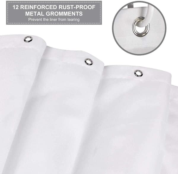 Duschdraperi 180x220 Gröna Växtblad Original Duschdraperier