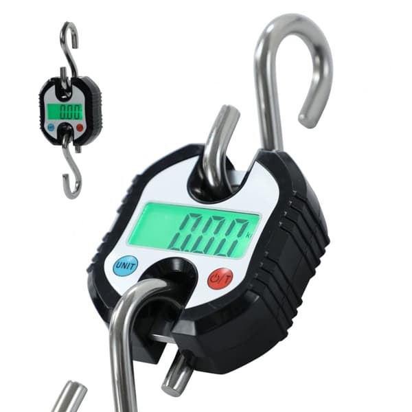Digital kranvåg, 150 kg lastkapacitet, dubbel precision