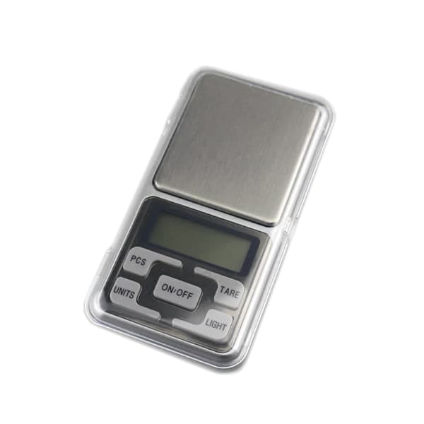 Digitaalinen taskuvaaka, taskuvaaka, koruvaaka 0.01 - 200g hopea hopea