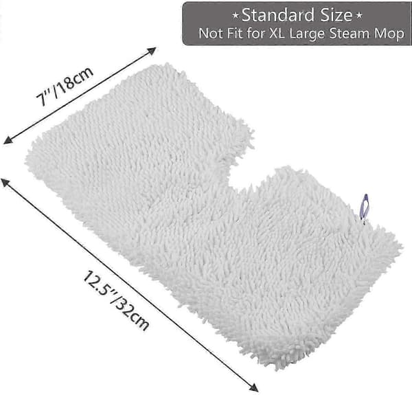 10 genanvendelige erstatningsmopper til VACMOP VM252, VM251, VM255, VM250, VM200, VM200C og VM1 mopper.