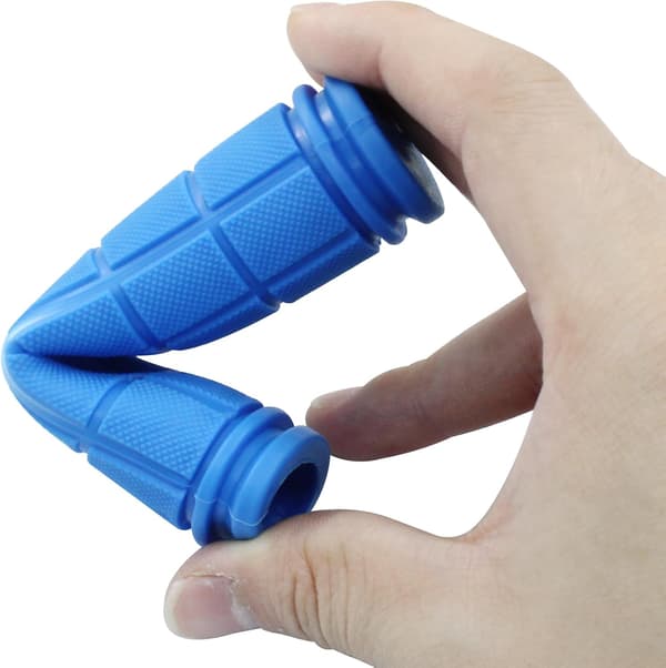 4 stk sykkelhåndtak 4 stk blå blue