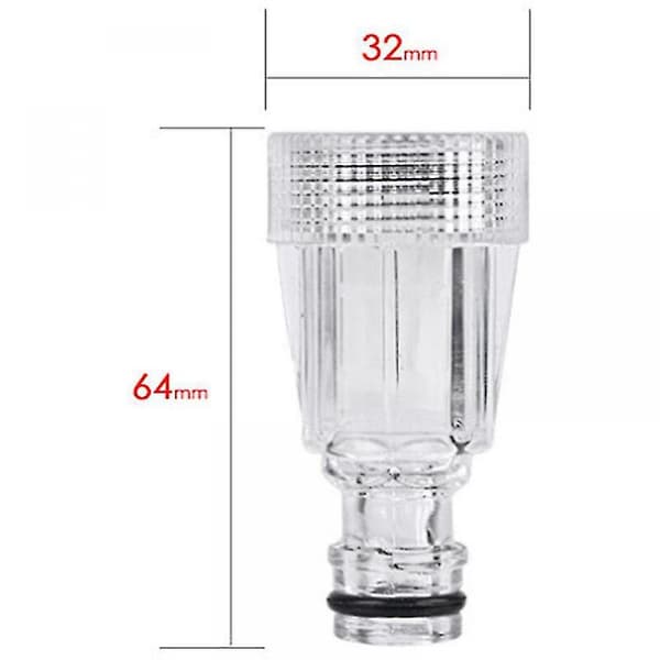 2 stk 64x32mm vandfilter til højtryksrenser, højtryksrensere Ca