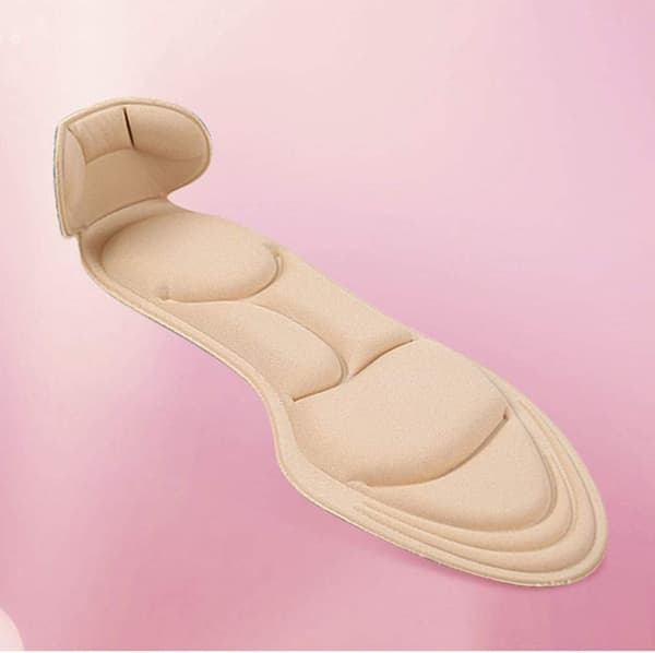 Antislip Heel Pads and Self-Adhesive Heel Pads (Apricot)