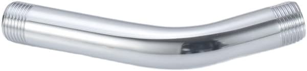 Angled Shower Arm for Built-in Installation, Angled Rod, 6\" Outlet Pipe, Shower Connection for Attaching Shower Head