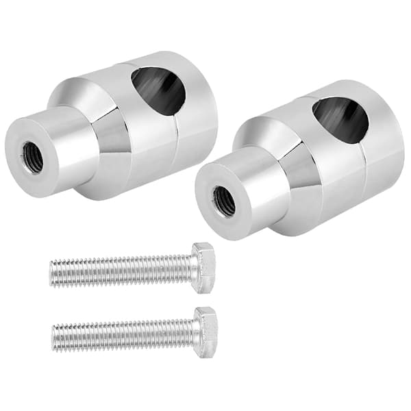 Parlyftstyre Riser 22mm Aluminiumlegering Motorcykelstyre Riser Elektroförsilvring