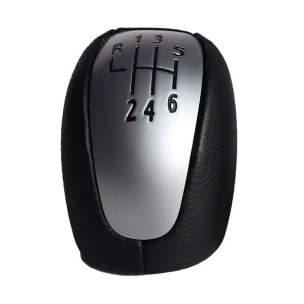 Gear Shift Knob til III MK3 2007-2015 6-trins manuel gearstang Håndbold Sort Font B