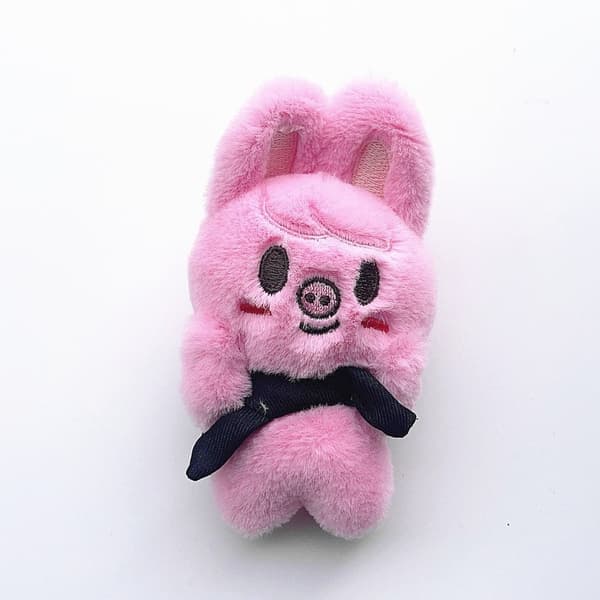Stray Kids Plush Keychain Set with Magnetic Doll, Scarf & Accessories[JUN]