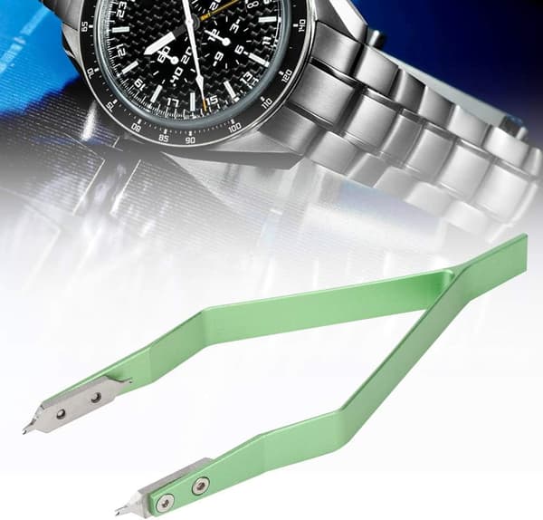Watch Movement Tool, V-shaped Tweezers Spring Remover Repair GS_tfrf