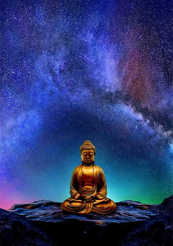 30x40cm 5D DIY Diamantmaling Fuld, Buddha Statue Serie#F, DIY Diamant Rhinestone