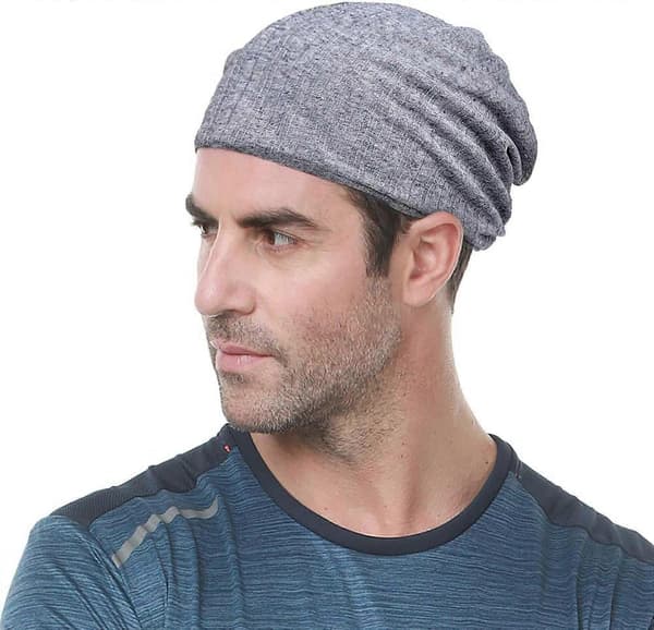 Dame Chemo Hodeplagg Lue Bomull Slouchy Beanie Lue Skjerf