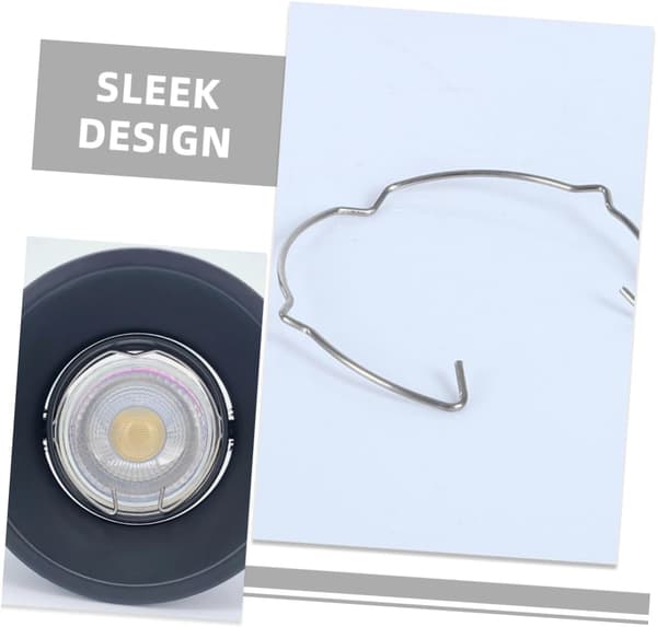 10 st Spotlight Fästklämma Spotlight Fixeringsklämma Fixerad Ring för Belysning