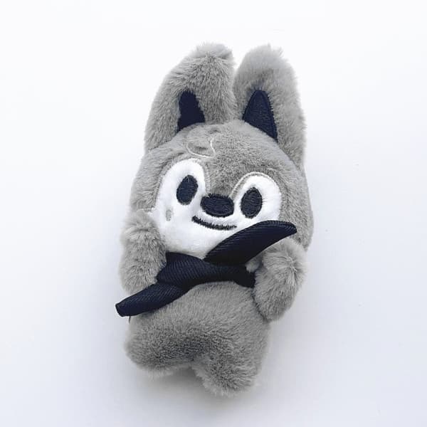 Stray Kids Plush Keychain Set with Magnetic Doll, Scarf & Accessories[JUN]