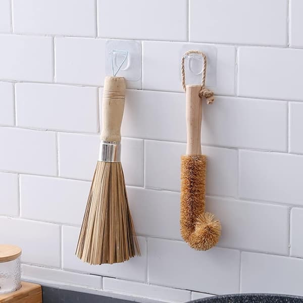20 punch-free wardrobe dividers with self-adhesive hooks