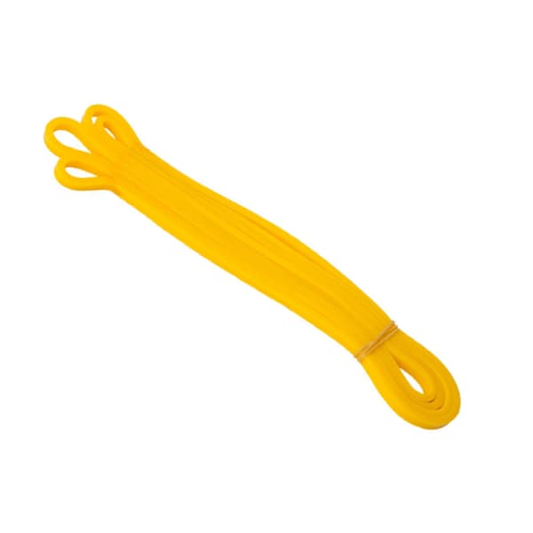 Yellow Ergonomic Multifunctional Durable Resistance Bands for Strength Training