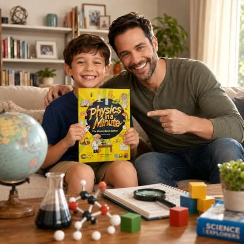 Physics in a Minute - The Comic Book Edition | Fun and Educational Physics for Kids | Physics in a Minute is a Fun Science Comic Book for Kids