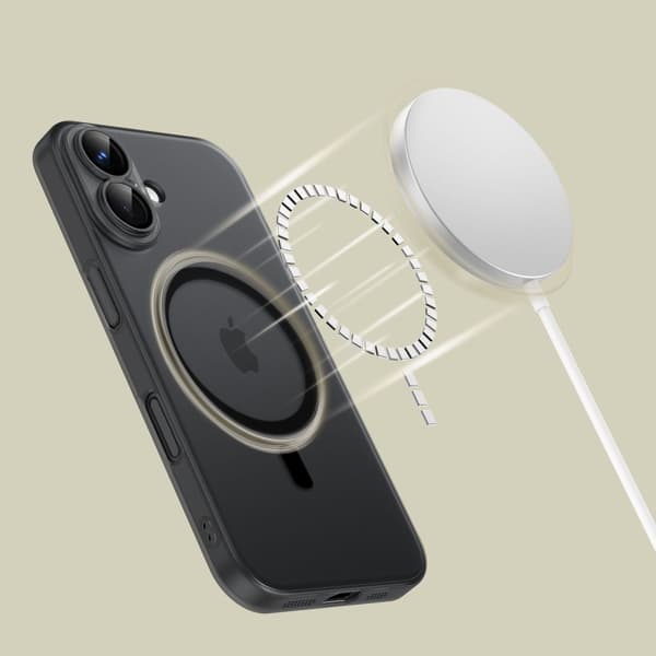 MagSafe Slim Cover til iPhone 16 - Mat Sort 50