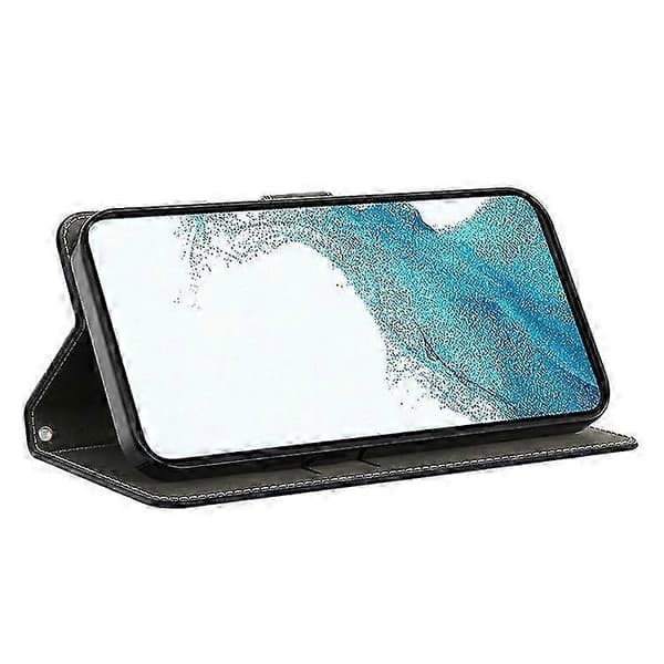 Galaxy A23 5G Læder Flip Cover 3D Mønster Stativ Pung Cover til Global Version (Krystal)