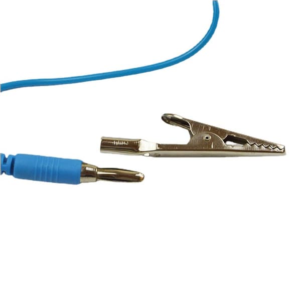 4 stk Antistatiske håndleddsstropper Elastisk rem med klips for sensitive elektroniske utstyrsreparasjoner Arbeidsverktøy