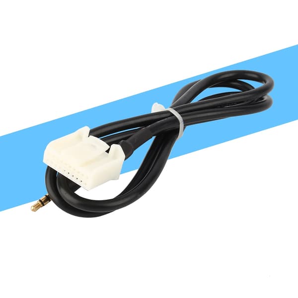 3,5 mm AUX Audio Radio MP3 Player Headphone Phone Input Adapter Cable for Toyota