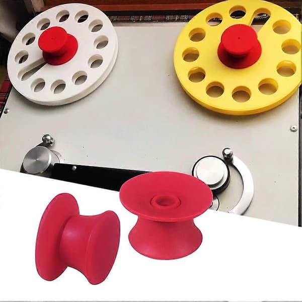 1 Pair 1/4 Inch Reel Tape Spool Opener Rubber Nab Hub Adapters Loading Device for Studer ReVox Akai