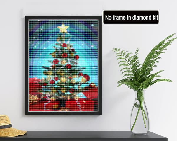 (30x40 cm/ 12x16 tommer) 5D Diamantmalingssæt til voksne Chris