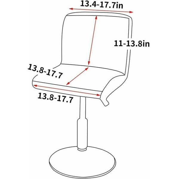 Stretch-barstolsskydd, 2-pack tryckta barstolsöverdrag för höga matstolsöverdrag, matstolsöverdrag