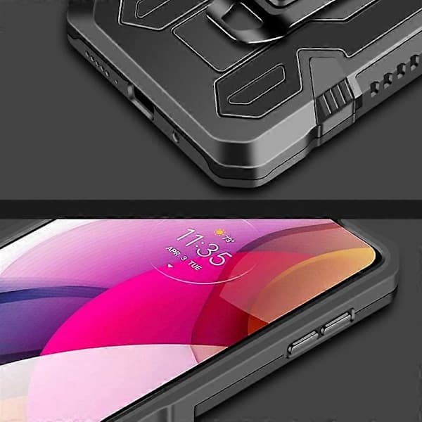 For Motorola Moto G Play Machine Armor Warrior Shockproof PC + TPU Protective Case