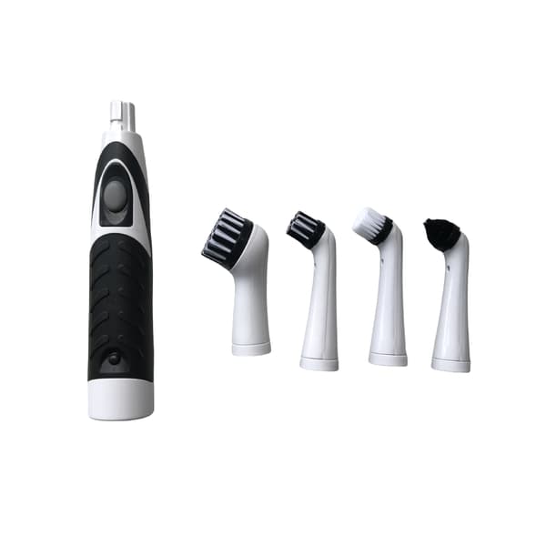 White + Black, 26cm Electric Cleaning System Electric Cleaning Brush