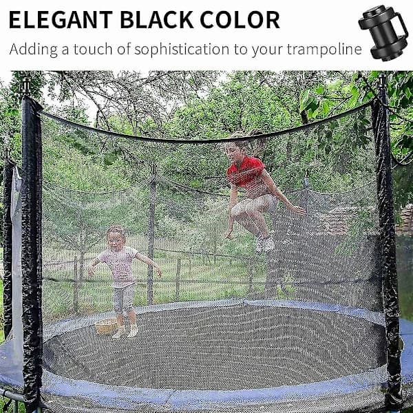 (pow yeah!) 12 st Trampolinstångsstolpe Keps Trampolin Ändkeps Trampolinstolpskydd Trampolintillbehör (DPD)