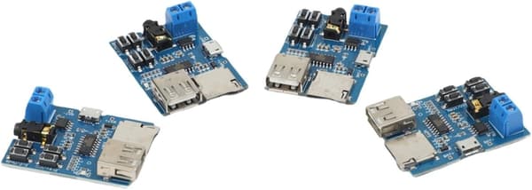MP3 Super Decoder Pakke Med 4 Afkodning, Rækkevidde 3 7~5 Moduler Med Tabsfri Kompatibel Strømforsyning 5V, Afspilning