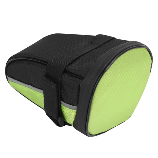 Wireless Remote Control LED Warning Light Saddle Bag Bicycle Taillight Bag