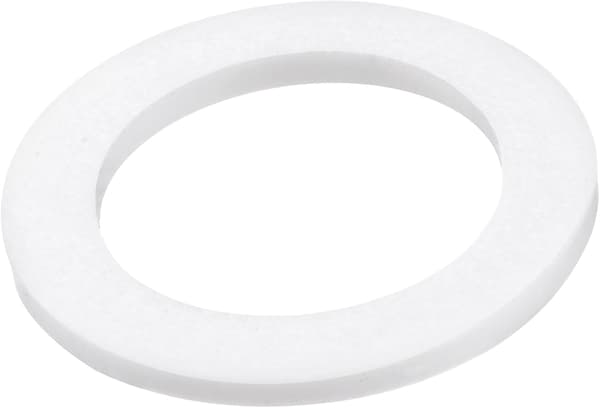 10-pack PTFE platta brickor 30x20x2mm flänspackning, vit