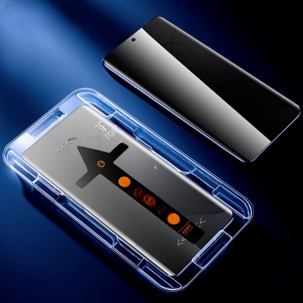Privacy Tempered Glass Screen Protector Compatible with Huawei P60/P60 Pro/P60 Art with Easy Application Kit