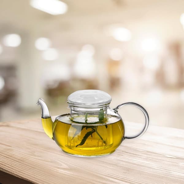 Replacement Lid for High Borosilicate Glass Teapot, Heat-Resistant Teapot Lid