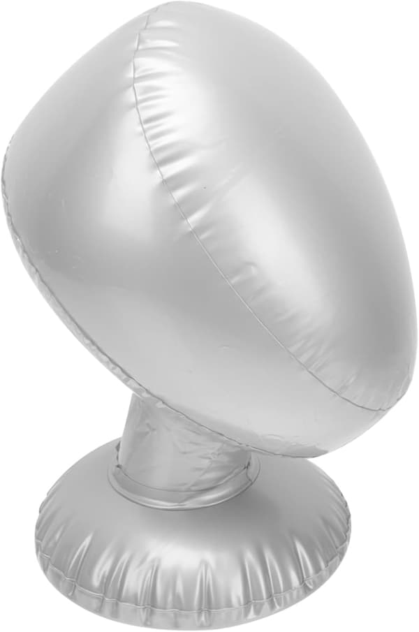 Uppblåsbart PVC-hattdisplaystativ Perukställ Hållare Pålitlig formare för vardagshattar Perukdisplayhållare