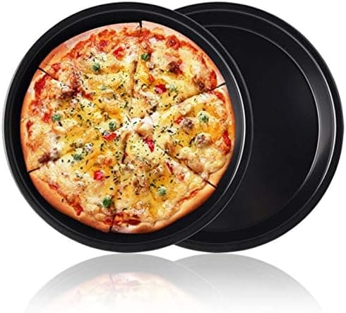 2-pak professionelle pizzapander med premium non-stick belægning til dyb form (15 cm)